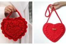 Valentine Heart Bag Crochet Patterns Valentine Heart Bag Crochet Pattern