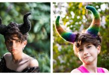 Wearable Villain Horns Set Crochet Patterns Wearable Villain Horns Set Crochet Patterns