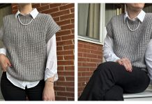 Aurora Slipover Vest Crochet Pattern Aurora Slipover Vest Crochet Pattern