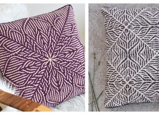 Brioche Pillow Case Crochet Patterns Brioche Pillow Case Crochet Patterns