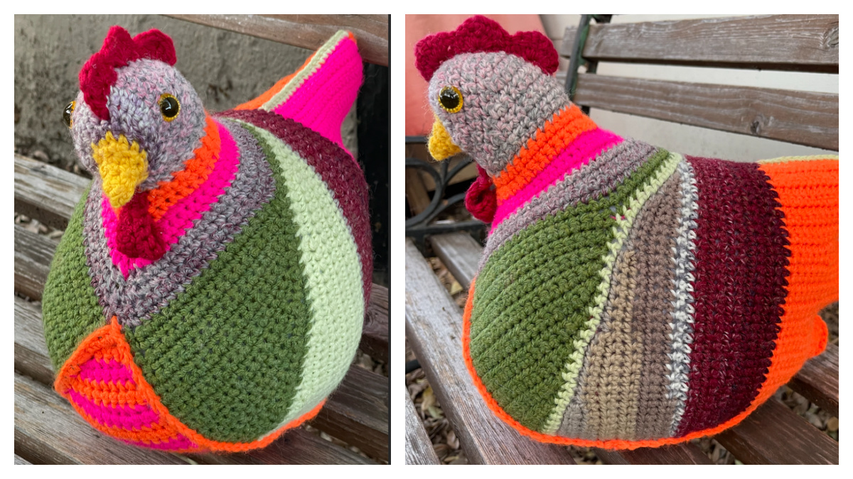 Emotional Support Chicken Crochet Patterns - DIY Magazine