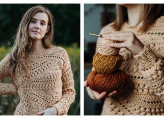Puff Stitch Sensit Sweater Crochet Pattern Puff Stitch Sensit Sweater Crochet Pattern
