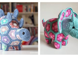 Amigurumi African Flower Dinosaur Crochet Patterns Amigurumi African Flower Dinosaur Crochet Patterns