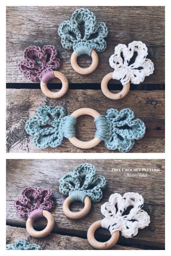 The LoLo Loop Baby Teether Free Crochet Pattern