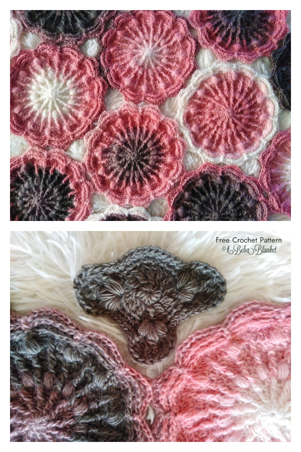 Dream Delight Circle Motif Free Crochet Pattern
