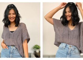Lacy Summer Top Free Crochet Pattern + Video Lacy Summer Top Free Crochet Pattern