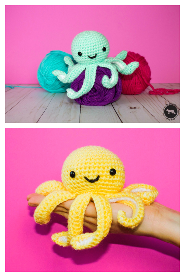 The Friendly Mini Octopus Amigurumi Free Crochet Pattern