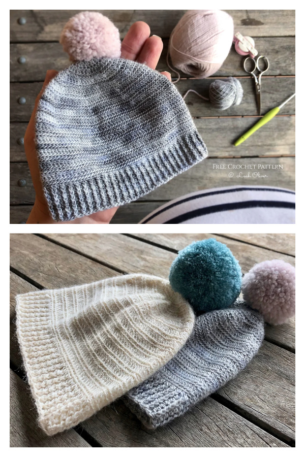 Newborn Beanie Free Crochet Pattern