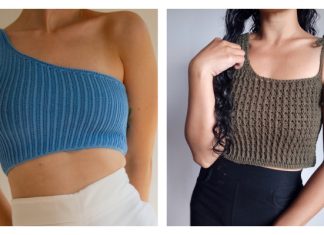 One Shoulder Sweater Top Crochet Patterns One Shoulder Sweater Top Crochet Patterns