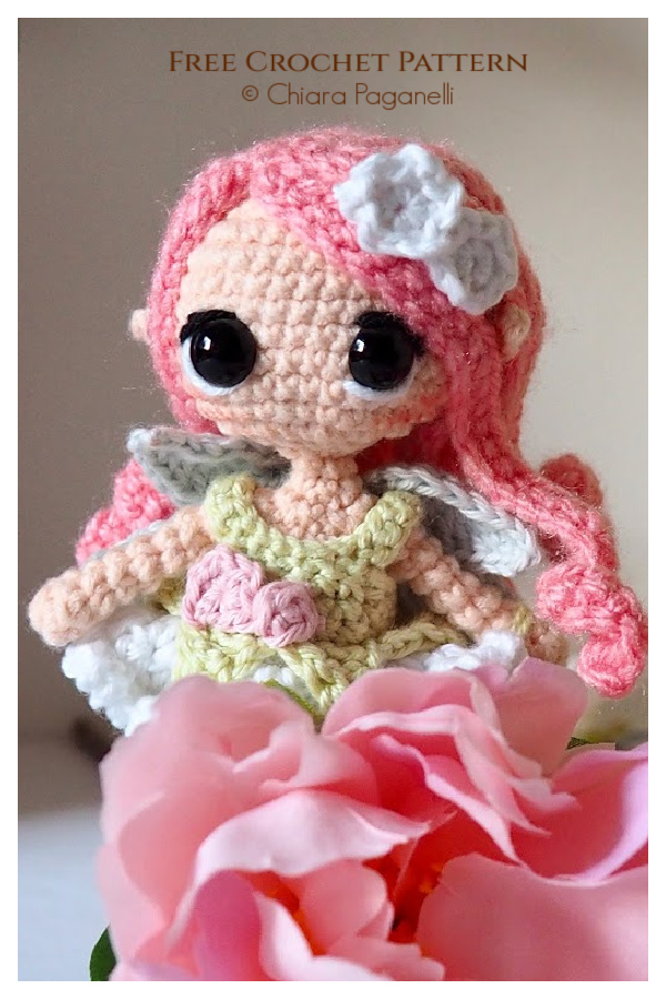 Amigurumi Lilia Little Flower Fairy Free Crochet Pattern