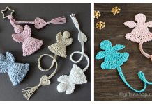 Angel Bookmark Crochet Patterns Angel Bookmark Crochet Patterns