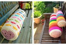 Bolster Pillow Free Crochet Patterns Bolster Pillow Free Crochet Patterns