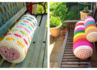 Bolster Pillow Free Crochet Patterns Bolster Pillow Free Crochet Patterns