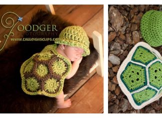 Little Turtle Prop Set Crochet Patterns Little Turtle Prop Set Crochet Patterns