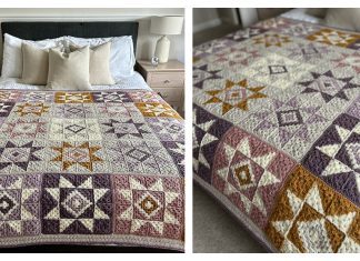 Quiet Sky Throw Blanket Crochet Pattern Quiet Sky Throw Blanket Crochet Pattern