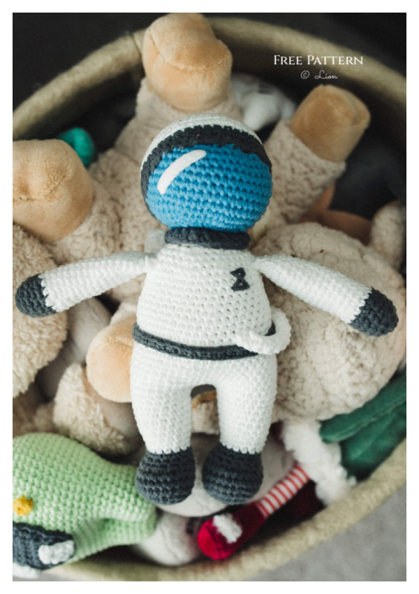 Amigurumi Astronaut Free Crochet Pattern