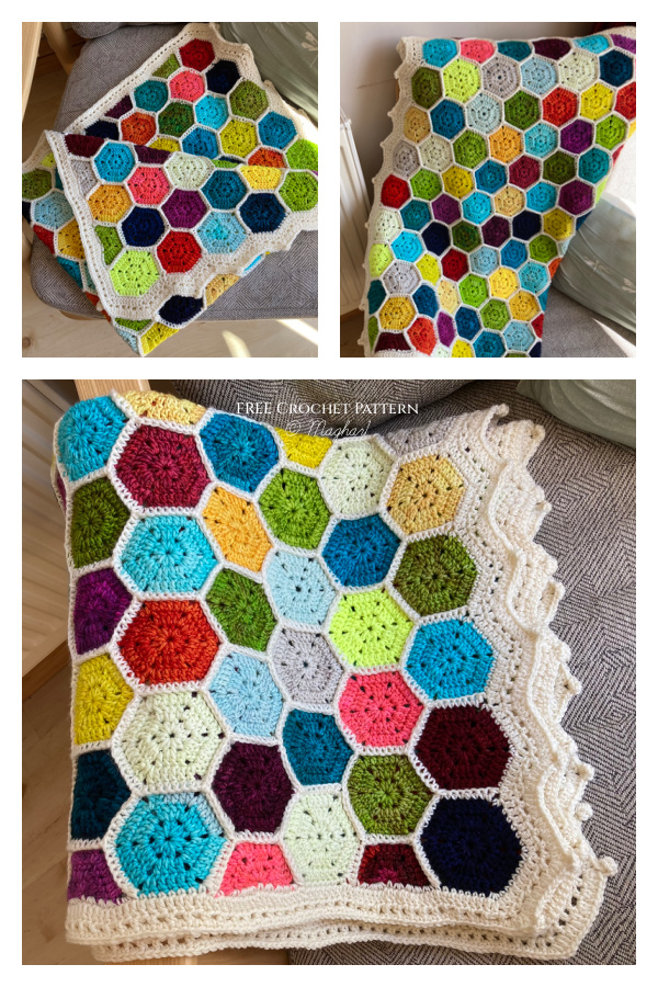 WeekEnder Blanket Free Crochet Pattern - DIY Magazine