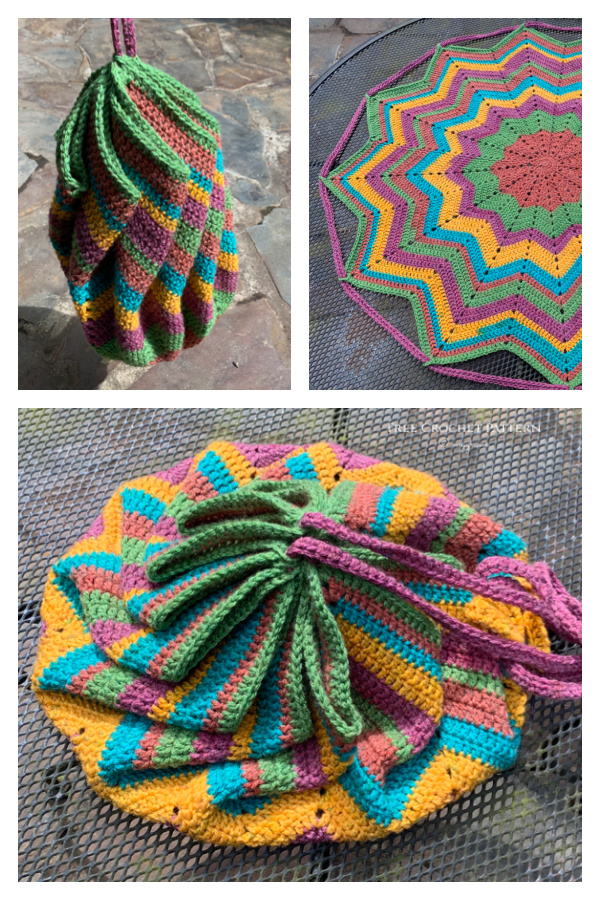 Convertible Blanket Bag Free Crochet Pattern