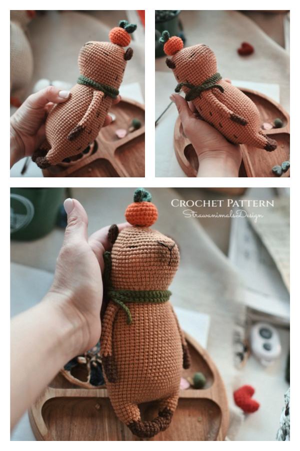 Amigurumi Lil Capybara Crochet Pattern
