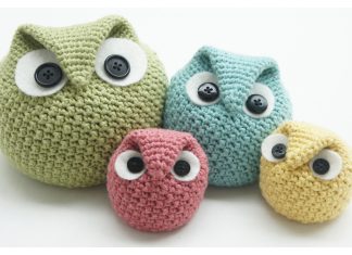 Chubby Owl Family Crochet Pattern Chubby Owl Family Crochet Pattern