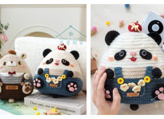 Cute Boy Backpack Free Crochet Pattern + Video Cute Boy Backpack Free Crochet Pattern + Video