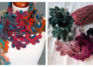 Fan Lace Scarf Free Crochet Pattern Fan Lace Scarf Free Crochet Pattern