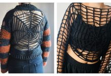 Halloween Sweater Tops Crochet Patterns Halloween Sweaters Crochet Patterns