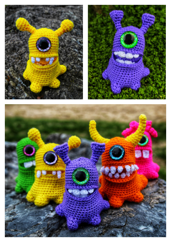 Megan's Blob Monster Amigurumi Crochet Pattern