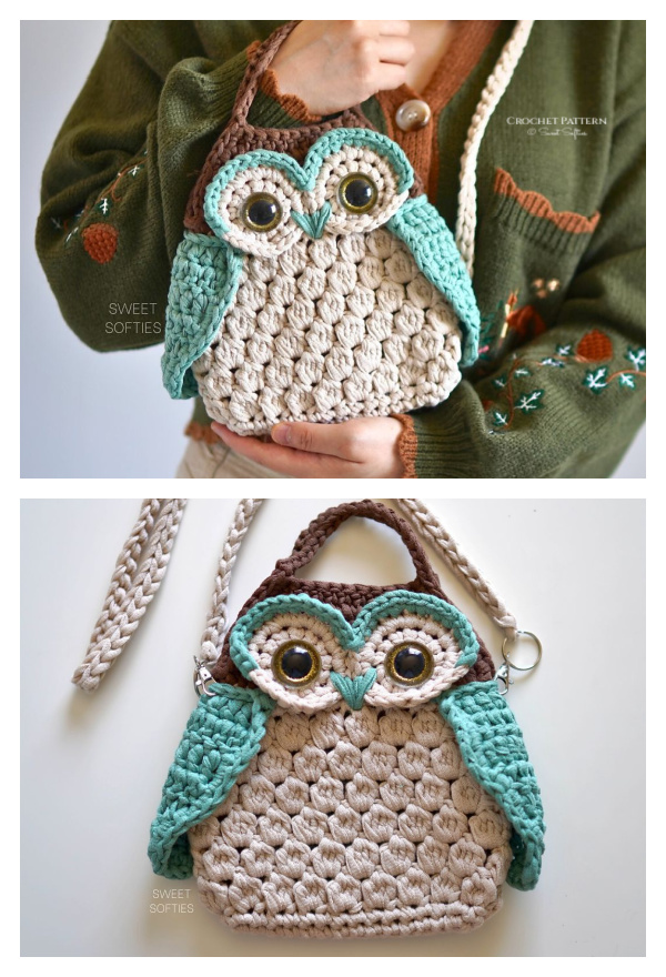 Mountain Owl Bag Crochet Pattern