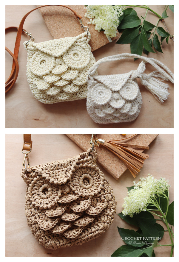 Athena Owl Bag Crochet Pattern