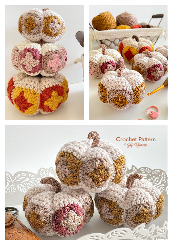 Granny Pumpkin Crochet Pattern