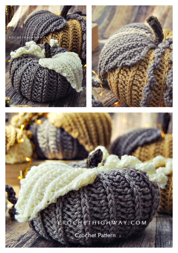 No Slip Stitch Given Pumpkin Crochet Pattern