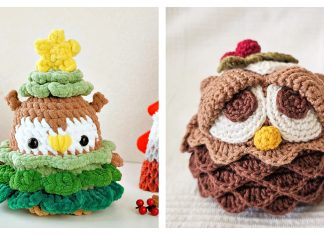 Christmas Owl Crochet Patterns Christmas Owl Crochet Patterns