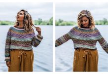 Mosaic Jumper Pullover Sweater Crochet Pattern Mosaic Jumper Pullover Sweater Crochet Pattern