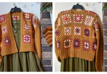 Jethro Granny Square Cardigan Crochet Pattern Jethro Granny Square Cardigan Crochet Pattern