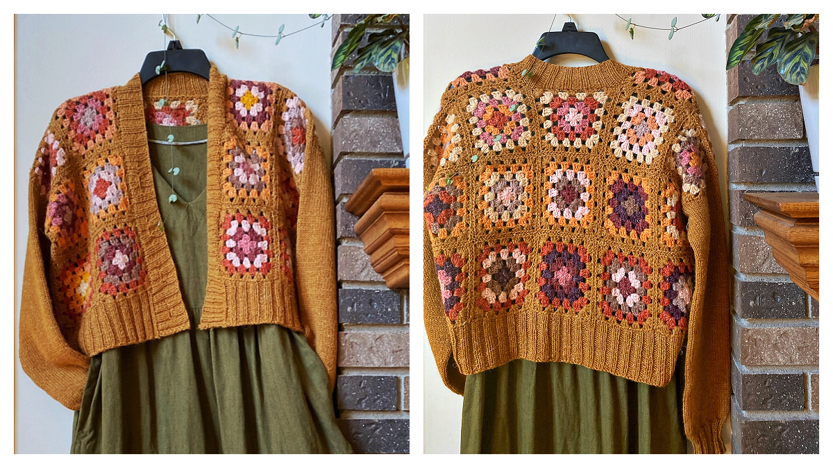 Jethro Granny Square Cardigan Crochet Pattern Diy Magazine