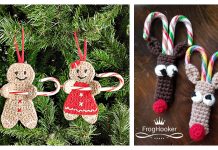 Last Minute Candy Cane Holder Crochet Patterns Last Minute Candy Cane Holder Crochet Patterns