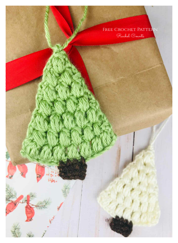 Flat Christmas Tree Free Crochet Pattern