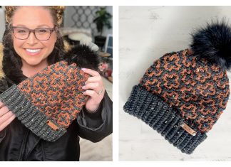 Autumn Breezes Mosaic Hat Free Crochet Pattern Autumn Breezes Mosaic Hat Free Crochet Pattern