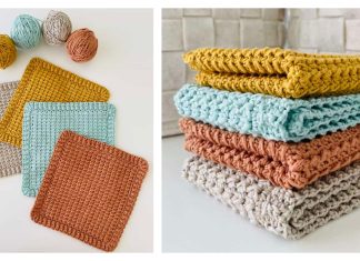 Beach Waves Dishcloth Free Crochet Pattern Beach Waves Dishcloth Free Crochet Pattern