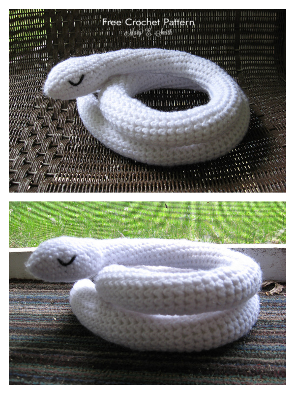 Crochet Ayame The Snake Amigurumi Free Pattern