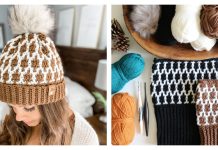 Modish Mosaic Hat Crochet Free Pattern Modish Mosaic Hat Crochet Free Pattern