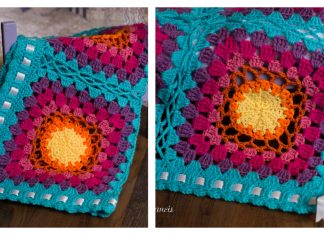 Solstice Sun Rising Lace Square Free Crochet Pattern Solstice Sun Rising Lace Square Free Crochet Pattern