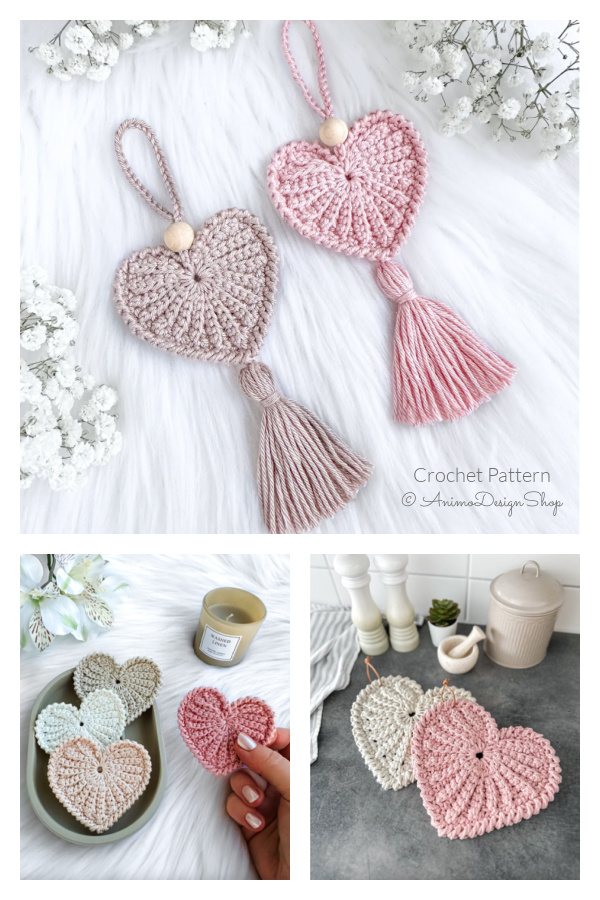 Valentine Heart Friday Crochet Pattern