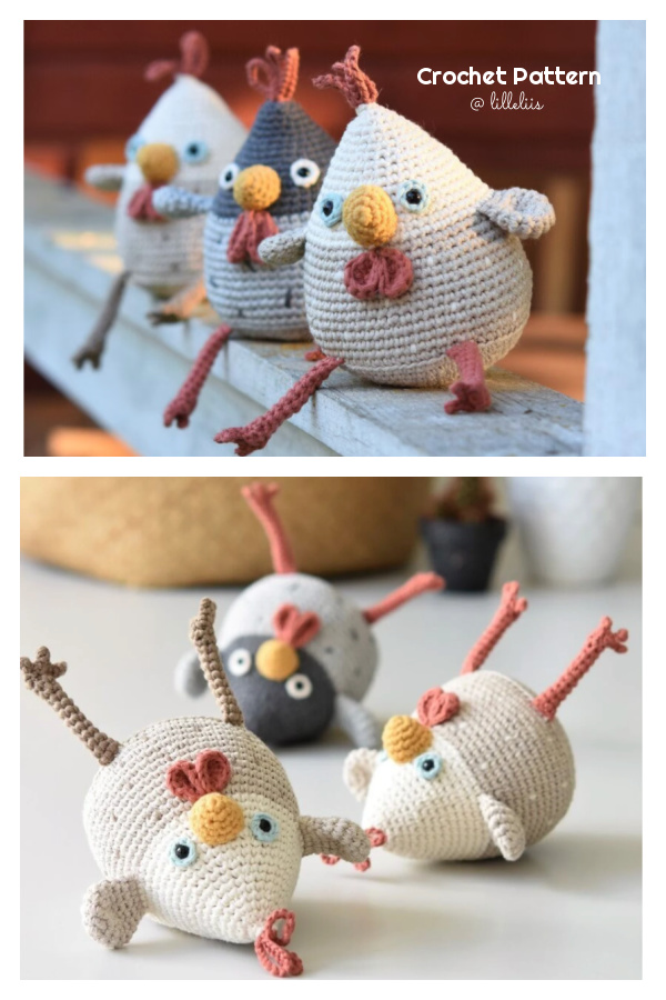 Amigurumi Stupid Hen Crochet Pattern