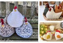 Amigurumi Easter Chicken Decor Crochet Patterns Amigurumi Easter Chicken Decor Crochet Patterns