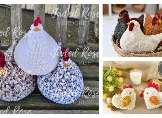 Amigurumi Easter Chicken Decor Crochet Patterns Amigurumi Easter Chicken Decor Crochet Patterns