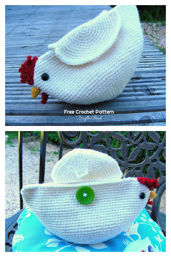 The Cluck Clutch Bag FREE Crochet Patterns