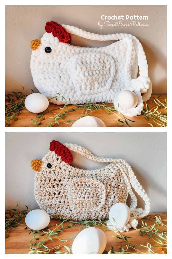 Harriet the Hen Crochet Chicken Purse Crochet Pattern