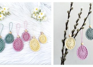 Easter Egg Decor Crochet Pattern Easter Egg Decor Crochet Pattern